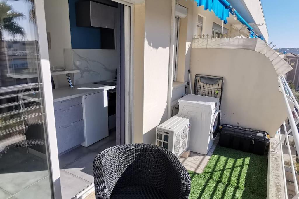 Cannes Pointe Croisette Studio Plage 2 Min A Pieds المظهر الخارجي الصورة
