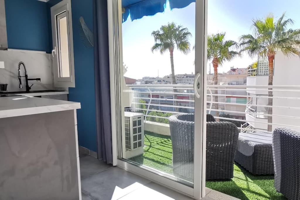 Cannes Pointe Croisette Studio Plage 2 Min A Pieds المظهر الخارجي الصورة