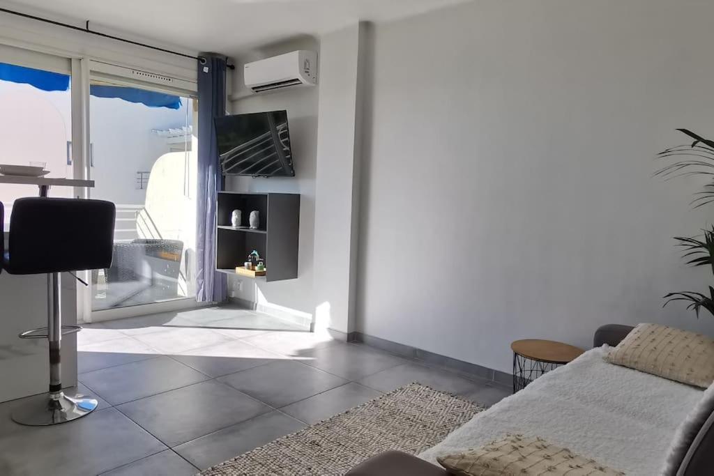 Cannes Pointe Croisette Studio Plage 2 Min A Pieds المظهر الخارجي الصورة